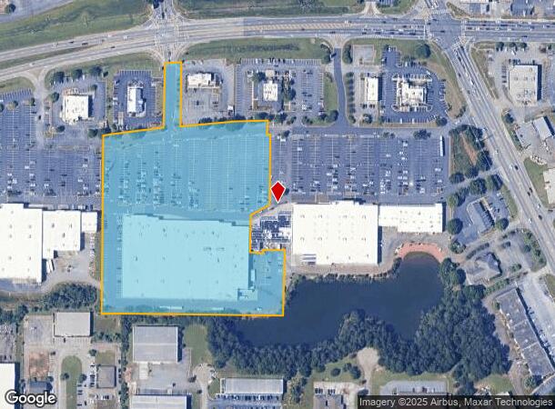 2929 Watson Blvd, Warner Robins, GA Parcel Map