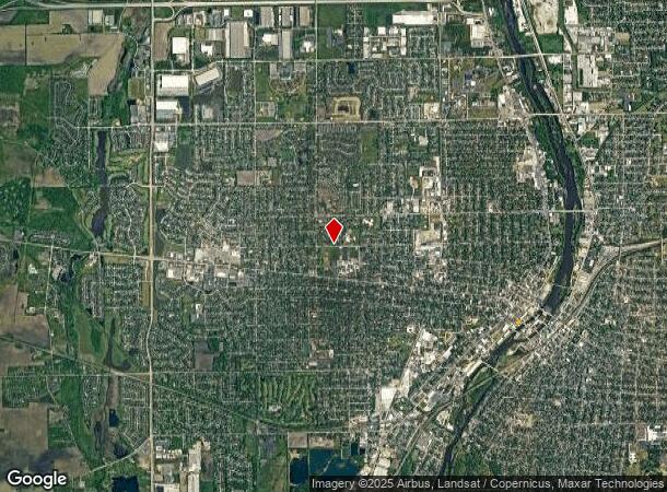  52 W Downer Pl, Aurora, IL Parcel Map