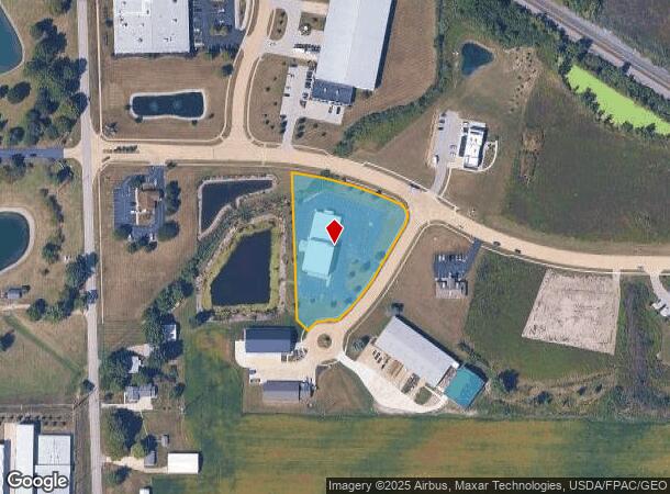  909 University Dr S, Huron, OH Parcel Map