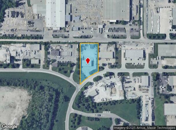  1260 W 149Th St, Olathe, KS Parcel Map