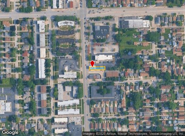 10349 S Pulaski Rd, Chicago, IL Parcel Map