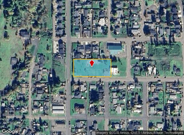  5 E 3Rd St, Lowell, OR Parcel Map