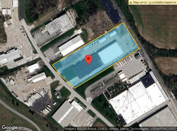  1632 Cascade Dr, Marion, OH Parcel Map