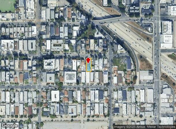  5622 La Mirada Ave, Los Angeles, CA Parcel Map