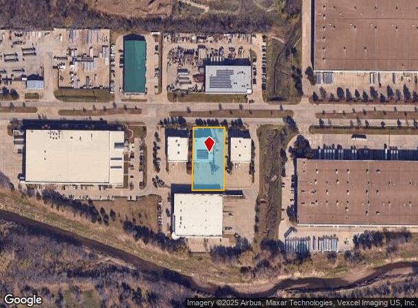 501 E Trinity Blvd, Grand Prairie, TX Parcel Map