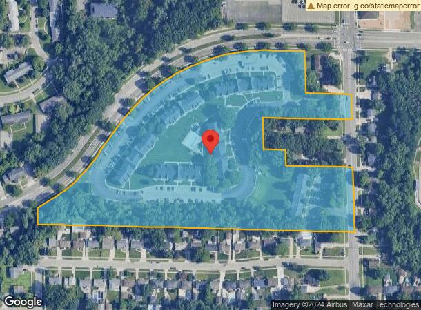  2961 Burlingame Ave Sw, Wyoming, MI Parcel Map