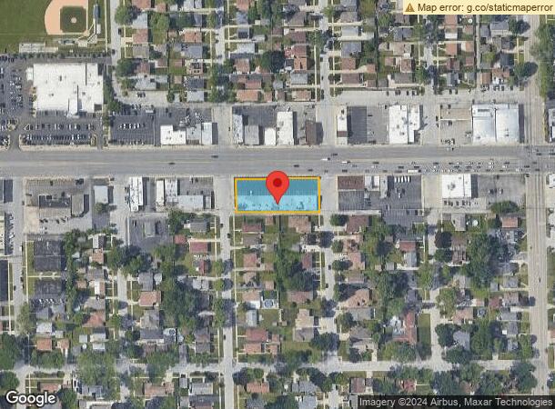  5705 W 95Th St, Oak Lawn, IL Parcel Map