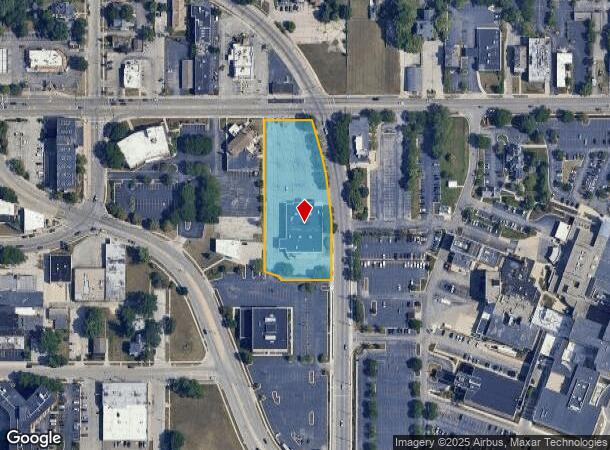  1201 E State St, Rockford, IL Parcel Map