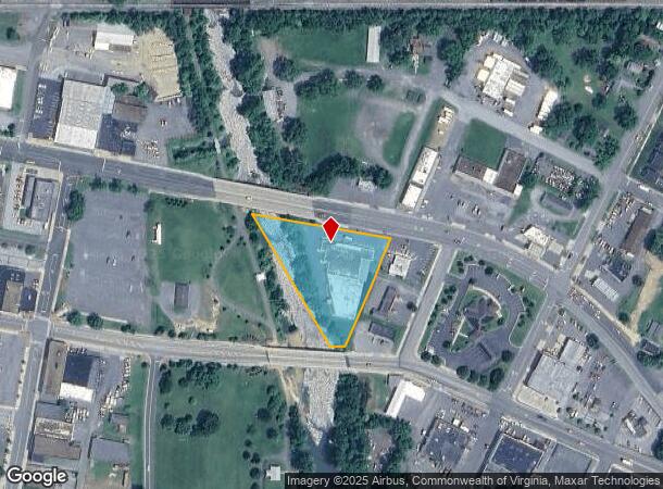 100 E Broad St, Waynesboro, VA Parcel Map