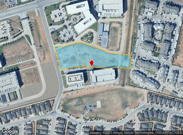 1200 Griffith Ct, Midland, TX Parcel Map