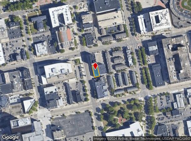  136 N Saint Clair St, Dayton, OH Parcel Map