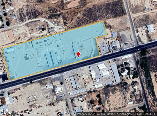 5240 W University Blvd, Odessa, TX Parcel Map