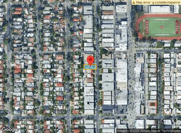  455 N Hayworth Ave, Los Angeles, CA Parcel Map