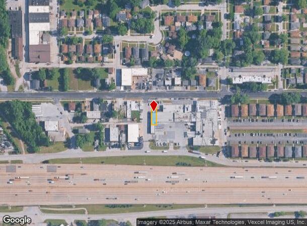  2847 Bernice Rd, Lansing, IL Parcel Map