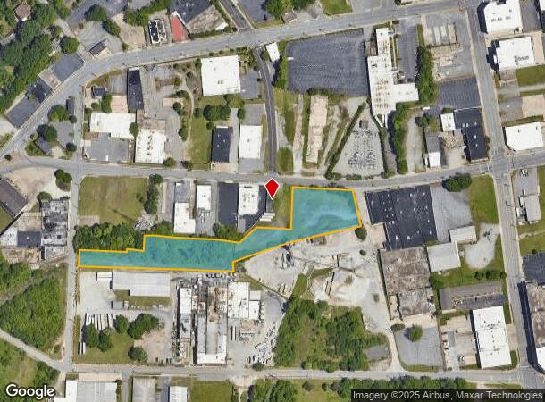  307 W Russell Ave, High Point, NC Parcel Map