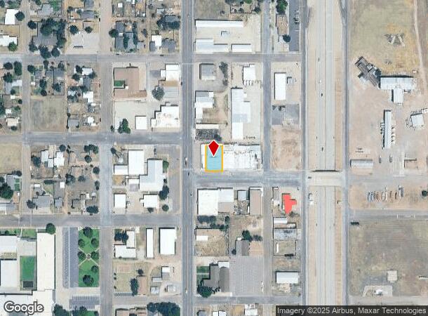 318 Main St, Abernathy, TX Parcel Map