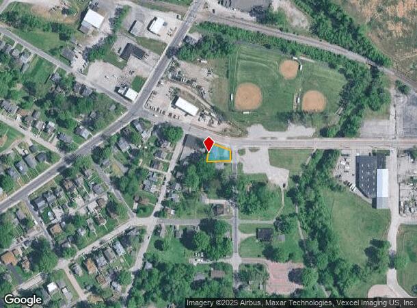 414 W Monroe St, Belleville, IL Parcel Map