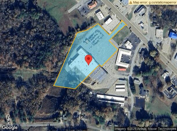  1361 W Market St, Bolivar, TN Parcel Map