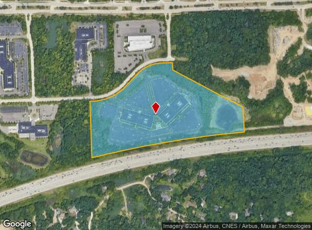  36455 Corporate Dr, Farmington Hills, MI Parcel Map