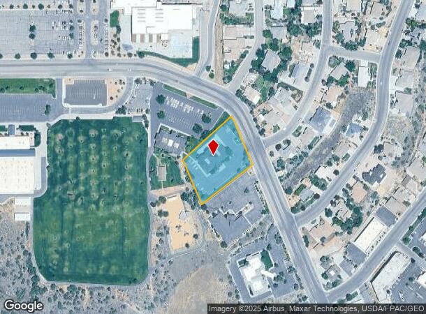 1957 W Royal Hunte Dr, Cedar City, UT Parcel Map