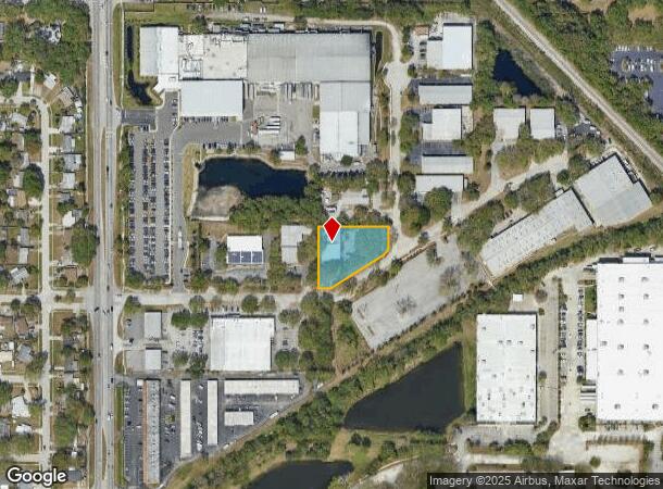  8725 115Th Ave, Largo, FL Parcel Map