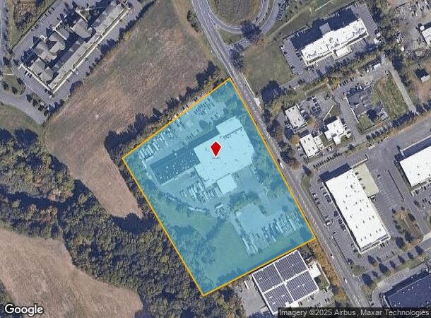 2021 Briggs Rd, Mount Laurel, NJ Parcel Map