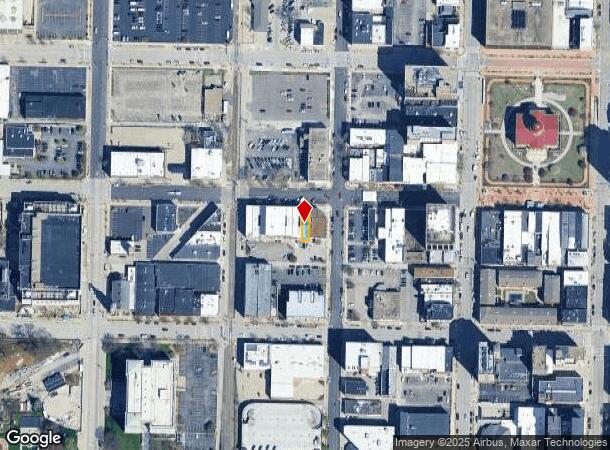 316 E Adams St, Springfield, IL Parcel Map