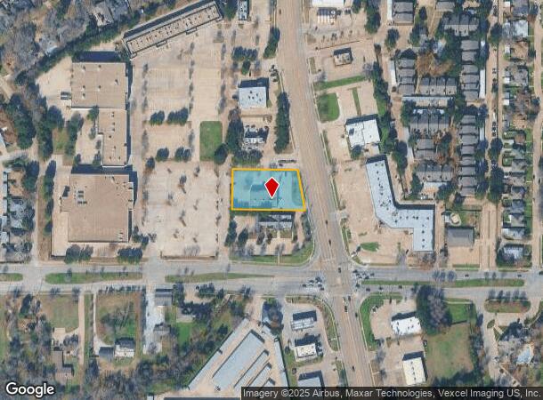 5960 S Cooper St, Arlington, TX Parcel Map