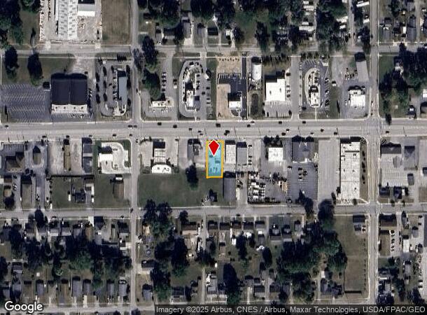  513 Trenton Ave, Findlay, OH Parcel Map