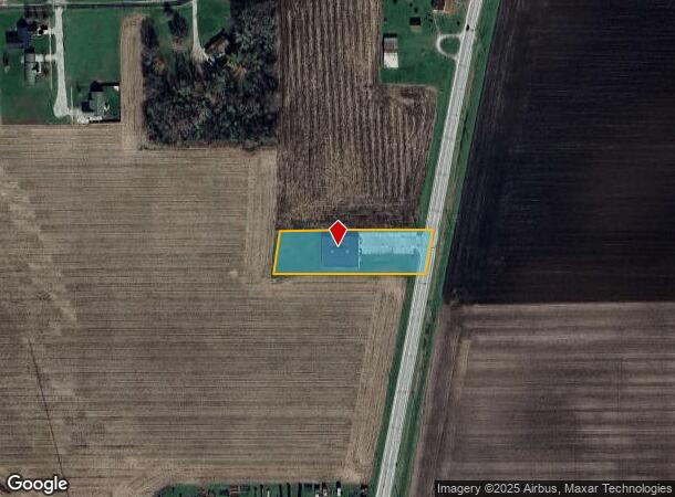  22265 Il Highway 1, Chrisman, IL Parcel Map