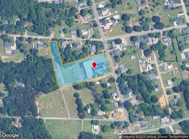 203-209 S Main St, Salisbury, NC Parcel Map