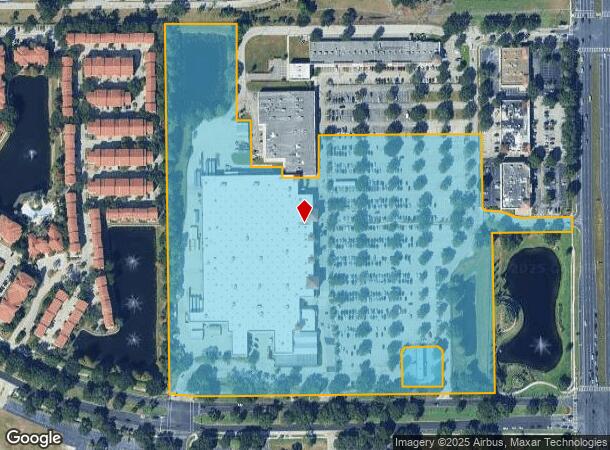  2500 S Kirkman Rd, Orlando, FL Parcel Map