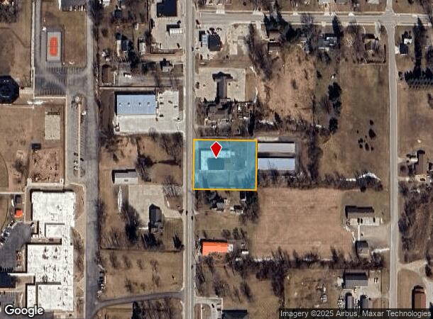 421 S Ross St, Beaverton, MI Parcel Map