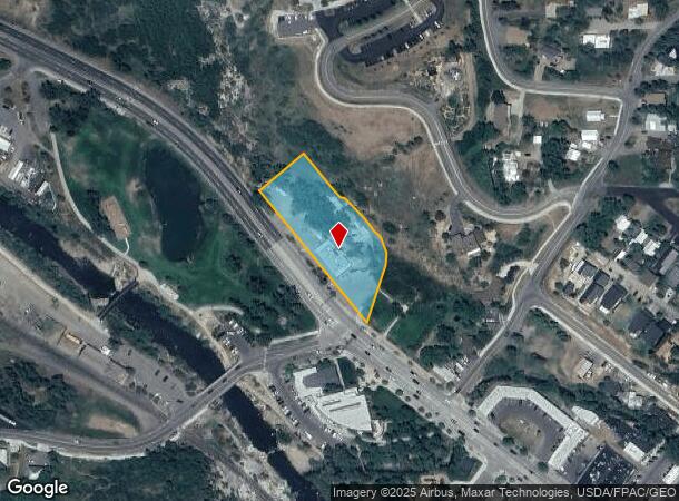  1306 Lincoln Ave, Steamboat Springs, CO Parcel Map