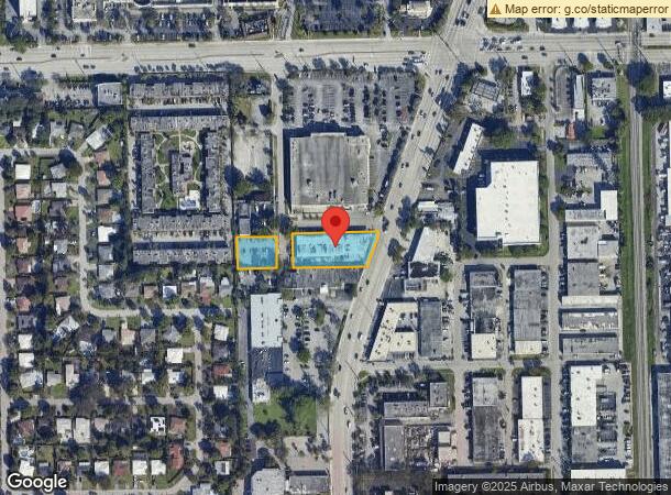  4861 N Dixie Hwy, Oakland Park, FL Parcel Map