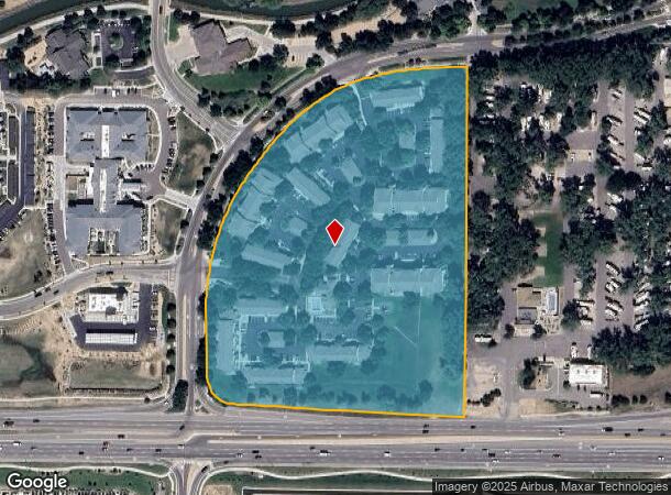  4208 Mcwhinney Blvd, Loveland, CO Parcel Map