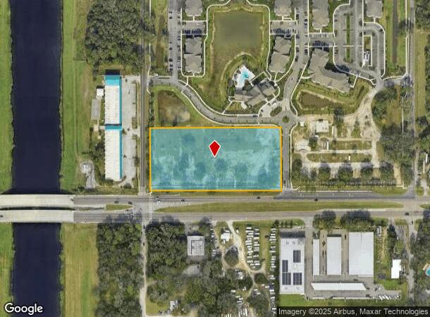 E Fowler Ave, Thonotosassa, FL Parcel Map