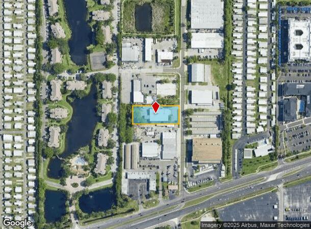  10480 Oak St Ne, Saint Petersburg, FL Parcel Map