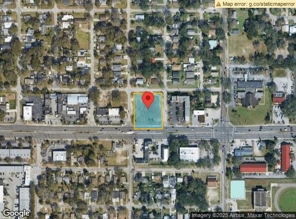  2010 E Busch Blvd, Tampa, FL Parcel Map