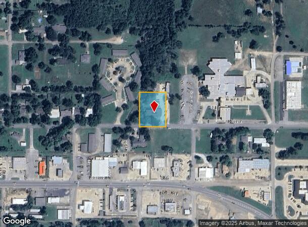 1305 E Kirk St, Hugo, OK Parcel Map