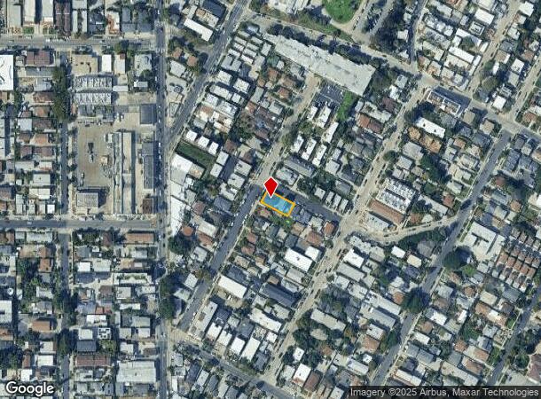  3620 Ellsworth St, Los Angeles, CA Parcel Map