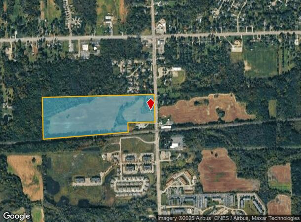 1369 N Irish Rd, Davison, MI Parcel Map