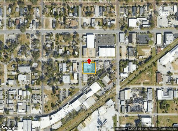  2462 Emerson Ave S, Saint Petersburg, FL Parcel Map