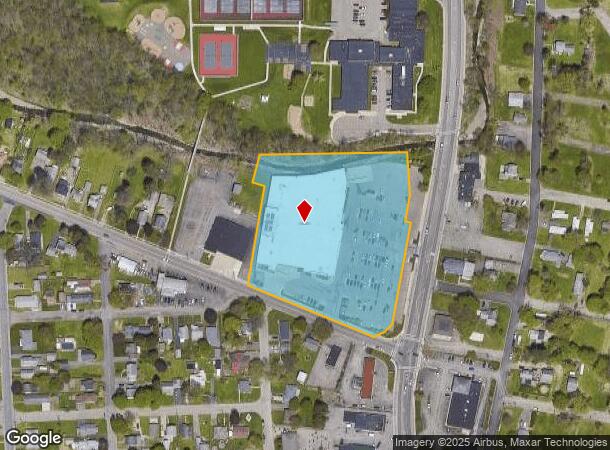  1109 Union Center Maine Hwy, Endicott, NY Parcel Map