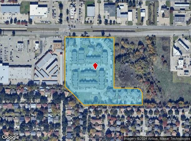  501 E Pioneer Pkwy, Grand Prairie, TX Parcel Map