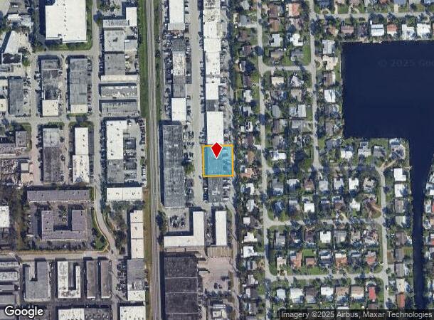  4740 Ne 12Th Ave, Oakland Park, FL Parcel Map