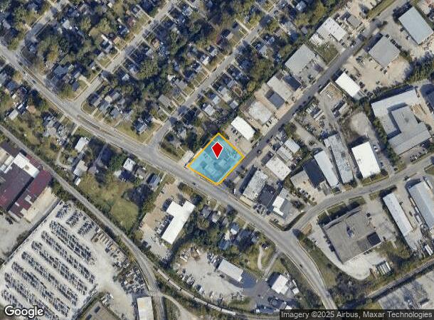  705 E Loudon Ave, Lexington, KY Parcel Map