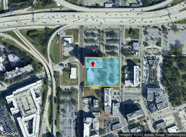  1313 N Tampa St, Tampa, FL Parcel Map