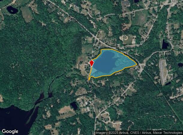 42 Johnsonville Rd, Moodus, CT Parcel Map