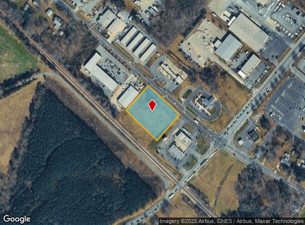 1923 Old Charlotte Hwy, Monroe, NC Parcel Map